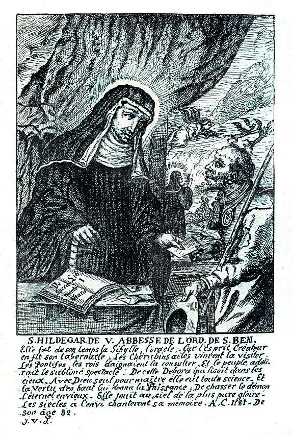 La Vie de Sainte Hildegarde Table des matieres