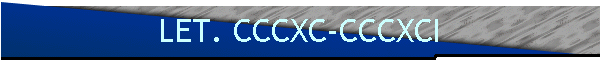 LET. CCCXC-CCCXCI